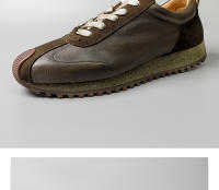 Zapatos Forrest Gump casuales de piel de vaca vieja de cuero de realce nuevo de gama alta - details 4