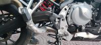 Silenciador de Motocicleta de Aventura MODIFIED de RESPRACE para BMW F750GS F850GS F 850 GS 2018-2023 Tubo de Enlace Medio Modificado Borrador de Catalizador Eliminado Accesorio de Escape de Motocicleta - details 8