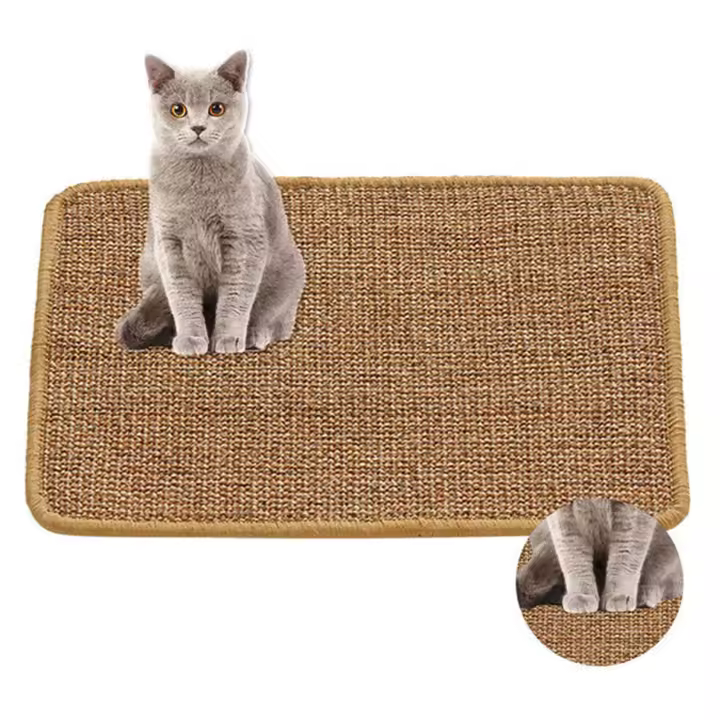 Alfombrilla Horizontal para rascar gatos, alfombra para sofá, sofás - 1