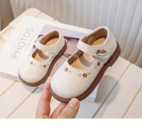 Zapatos de cuero de suela suave para niña, zapatos antideslizantes de princesa para niño, zapatos de flores bordadas para niño, zapatos Mary Jane informales versátiles de primavera - details 13