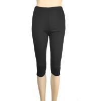 Leggings deportivos de color sólido para mujer, mallas ajustadas elásticas de cintura alta, pantalones pitillo, mallas informales - details 5