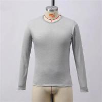 Conjunto de ropa interior para hombre Jersey de suéter de terciopelo con cuello redondo - details 17