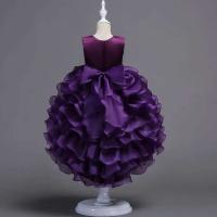 Niñas de flores de verano, vestidos de novia de moda, niños Ence sin mangas, vestidos de fiesta para niñas de 2 a 15 años - details 4