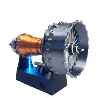 Motor de avión turboventilador TR-900, juguete artesanal, kit de modelo de función de motor LED, regalo de vacaciones para adolescentes o adultos - details 4