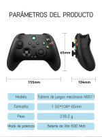 Gamepad BT inalámbrico Mando para PC/Steam/ps3/ps4 control  - details 6