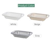 Fregadero Retráctil Multifuncional Cesta de Cocina para Lavar Frutas y Verduras - details 4