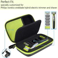 Bolsa de almacenamiento portátil de PU para Afeitadora eléctrica híbrida Oneblade, accesorios protectores, Qp2520, Qp2530, Qp2620, Qp2630 - details 3