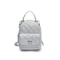 Moda pequeña fragancia textura portátil pequeña mochila diamante cadena de alto sentido versátil mochila diaria - details 9