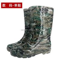 Botas de lluvia de plástico de camuflaje para hombre, zapatos de PVC impermeables hasta las rodillas para exteriores, precio bajo, alta calidad, novedad de 2025 - details 19