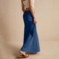 Vacaciones Verano Maxi Cordón Cintura baja A e Faldas casuales Falda larga ajustada Playa Ropa de mujer - details 24