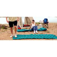 colchoneta camping azul eléctrico 10cm