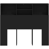 Mueble de Cabeza de Armario de Dormitorio Blanco Estantería de Pared con Almacenamiento - details 18