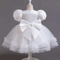 Vestido de Princesa Rosa de Esponja Primera Comunión Aniversario de Niño Fiesta de Boda - details 10