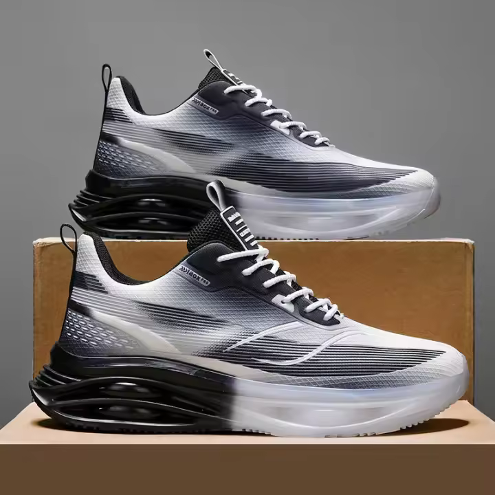 Zapatos con amortiguación, zapatillas de carreras para hombre, zapatillas informales para hombre, Tenis de lujo, zapatillas de carrera 2025, zapatillas transpirables de moda para correr 47 - 1