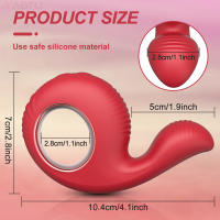 Vibrador de punto G para mujer, juguete sexual, estimulador de clítoris, pezón, productos para adultos, masturbación femenina - details 5