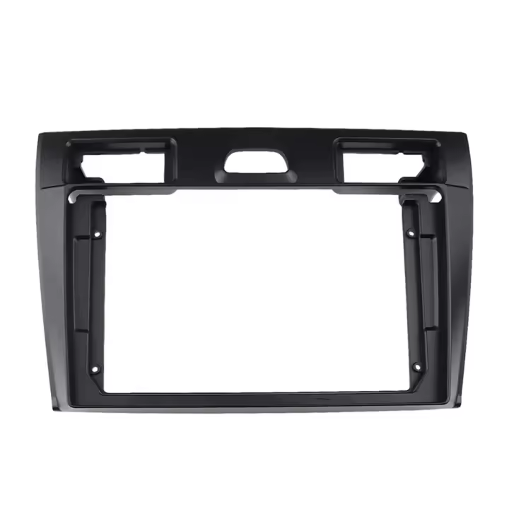 Fascia de Radio de coche 2Din para Ford Fiesta 2006-2011, adaptador de placa de Marco estéreo de DVD, bisel de instalación de tablero de montaje - 1