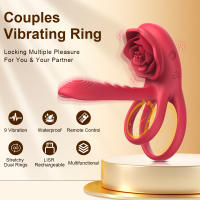 Anillo de Penis Vibrador Kaelynn Control Remoto para Hombres Estimulador de Punto G-spot y Clít - details 1
