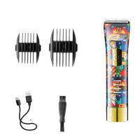 Kemei-cortadora de pelo profesional para hombres y adultos, máquina de corte de pelo, recargable, ajustable, poco ruido - details 5