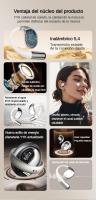 Auriculares inalámbricos Bluetooth para deportes: diseño de gancho para la oreja y ajuste cómodo - details 1