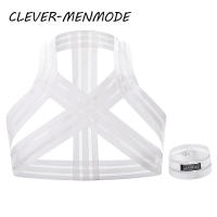 Chaleco sexual Sexy con cinturón cruzado para hombres, cuerpo exótico, BDSM, arnés, lencería, Mankini, fetiche, Sissy, Bikini - details 0