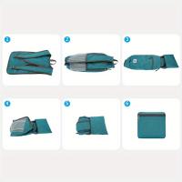 Mochila Plegable Ligera de 20L - Alta Calidad, Resistente al Desgarro, Correas Ajustables para Senderismo, Viajes y Aventuras al Aire Libre - Unisex, Diseño Compacto, Múltiples Compartimentos, Relleno de Malla, Color Verde Azulado, Mochila de Viaje - details 5