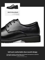 Vestido de piel de vaca informal de alta calidad y zapatos Oxford, cómodo estilo formal suave para hombres de oficina de negocios - details 6