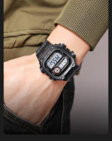 SKMEI-reloj deportivo para hombre, cronómetro con luz trasera, cuenta atrás, resistente al agua, 5bar, alarma - details 4