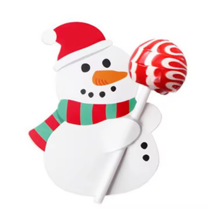 Bolsa de embalaje de dibujos animados de pingüino, regalo de Navidad de Papá Noel, piruleta DIY, paquete de decoración, tarjeta de papel, tarjetas de piruleta - 1