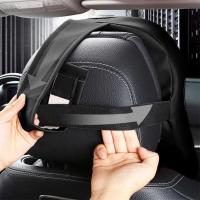 Almohada Universal para Coche BUNO Almohada de Cabeza de Cuero 3D Viscoelástica - details 5