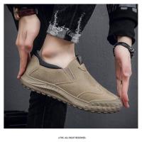 Zapatos De Trabajo Para Hombre Casual Transpirables Loafers Ligeros De Verano Antideslizantes Con Suela Suave Para Playa Y Interior - details 9