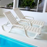 Hamaca Molo Malibú Reclinable Pack de 2 Tumbonas Plegables Reposabrazos Reclinables en 4 Posiciones - details 1