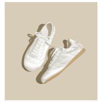 Zapatos de entrenamiento alemanes de satén estilo ballet, nuevos zapatos casuales versátiles de moda de diseñador de nicho. - details 25
