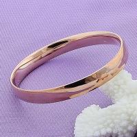 Andara-pulsera redonda de Plata de Ley  para mujer, brazalete grande Simple, regalo de joyería - details 6
