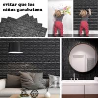 20 piezas Panel decorativo Autoadhesivo 3d Para Pared Espuma Ladrillo, 38CM * 35CM - details 2