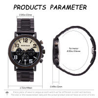 Reloj de Madera para Hombre DODO DEER – Reloj de Cuarzo Multifuncional Personalizado, Estilo Clásico y Elegante - details 33