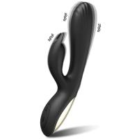 Leten-vibrador de conejo fuerte, consolador de punto G, juguete sexual para adultos para mujer, masajeador de vagina de silicona suave, estimulador de clítoris vaginal recargable - details 4