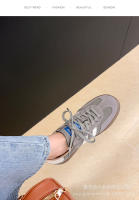 Nuevos zapatos de cuero de vaca rosa para deportes y ocio que aumentan la altura interior - details 37