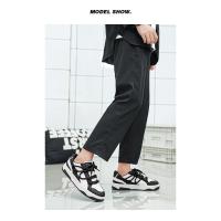 Zapatos De Patinaje Original Para Hombre 2024 Estilo Harajuku Casual Transpirables Moda Verano Deportivos Talla True Fit Material Superior De Cuero Artificial - details 0