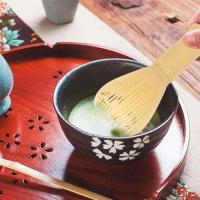 Resina reutilizable para té Matcha, cepillo de plástico en polvo verde con agitador, agitador Matcha, 1 ud. - details 4