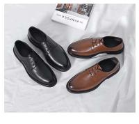 Vestido y zapatos Oxford de cuero de fibra ultrafina para hombre de alta calidad, estilo informal de oficina de negocios, suave y cómodo, a la moda - details 11