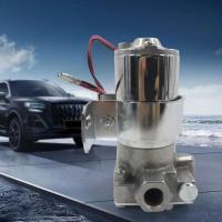 Bomba de combustible eléctrica Universal de 110 GPH, repuesto de entradas y salidas NPT de 3/8 pulgadas, bombas con acabado cromado de 7 PSI, accesorios para coches - details 1