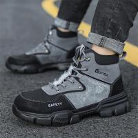 Zapatos de Seguridad de Acero Zapatillas Deportivas con Punta de Acero Indestructibles para Sitio de Construcción Moda de Alta Calidad - details 24