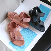 Sandalias de verano para niños y niñas, sandalias deportivas informales de color sólido, antideslizantes para la playa - details 2