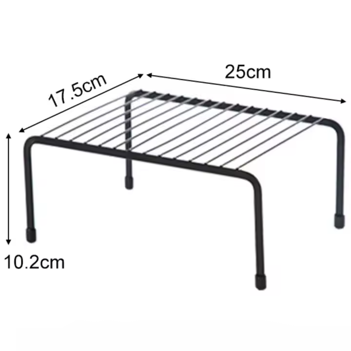 Organizador de lactancia para cocina, soporte de hierro para lactancia materna, organización de despensa de alimentos, estantes para dormitorio y baño - 1