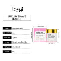 La crema de afeitar suave HOYGI hidrata profundamente la piel con ingredientes de textura suave para limpieza, cuidado, masaje y - details 0