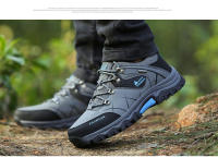 Zapatos de senderismo impermeables para hombre, zapatillas de escalada de montaña, calzado de entrenamiento al aire libre, antideslizante, novedad - details 13