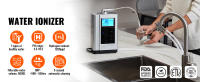 SucceBuy Máquina ionizadora de agua alcalina - Purificador de agua de hidrógeno pH 3.5-10.5 con 7 configuraciones, filtro de 8000 L, autolimpieza, hasta -550 mV ORP, blanco - details 0