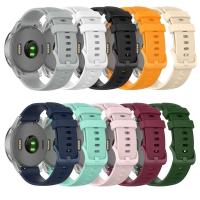 Correa Deportiva de Silicona BUNO para Reloj Deportivo 3 Bandas para Forerunner 265 255 Music Vivoactive 4, Venu Sq 2 - details 4