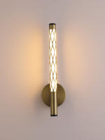 Lámpara de pared LED ahuecada minimalista moderna, lámpara de pared de fondo dorada para dormitorio, iluminación interior, nueva - details 3