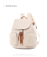 Mochila escolar de moda para mujer, mochila informal de viaje de gran capacidad, mochila simple para niña, color negro - details 21